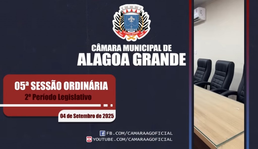 05ª Sessão Ordinária - 2º Período Legislativo - 04/09/2025